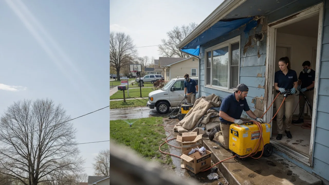 Basement Flood Cleanup in Cairo, WV near me